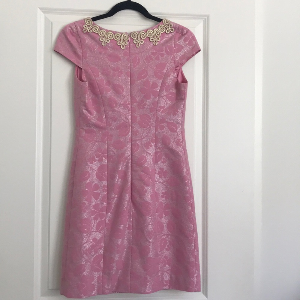 Lilly Pulitzer pink floral midi - Picture 2 of 2